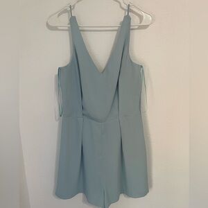 Topshop Tall Lace back Romper Size 6T EUC